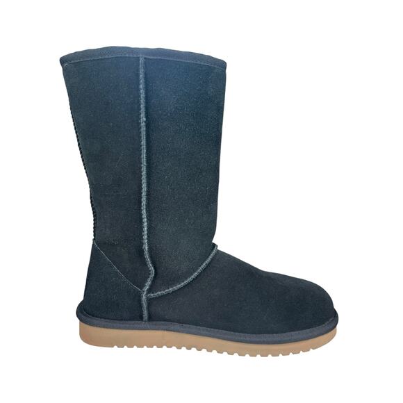Koolaburra X UGG Women’s Victoria Short Black Suede Winter Boot Size US 8 - Picture 4 of 10